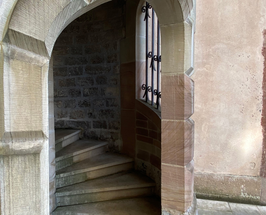 © Escalier musée du château, Ville de Montbéliard